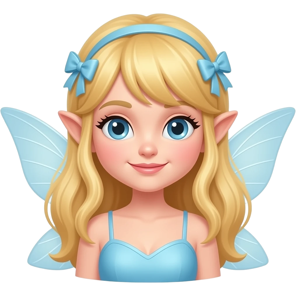 female cute fairy emoji
