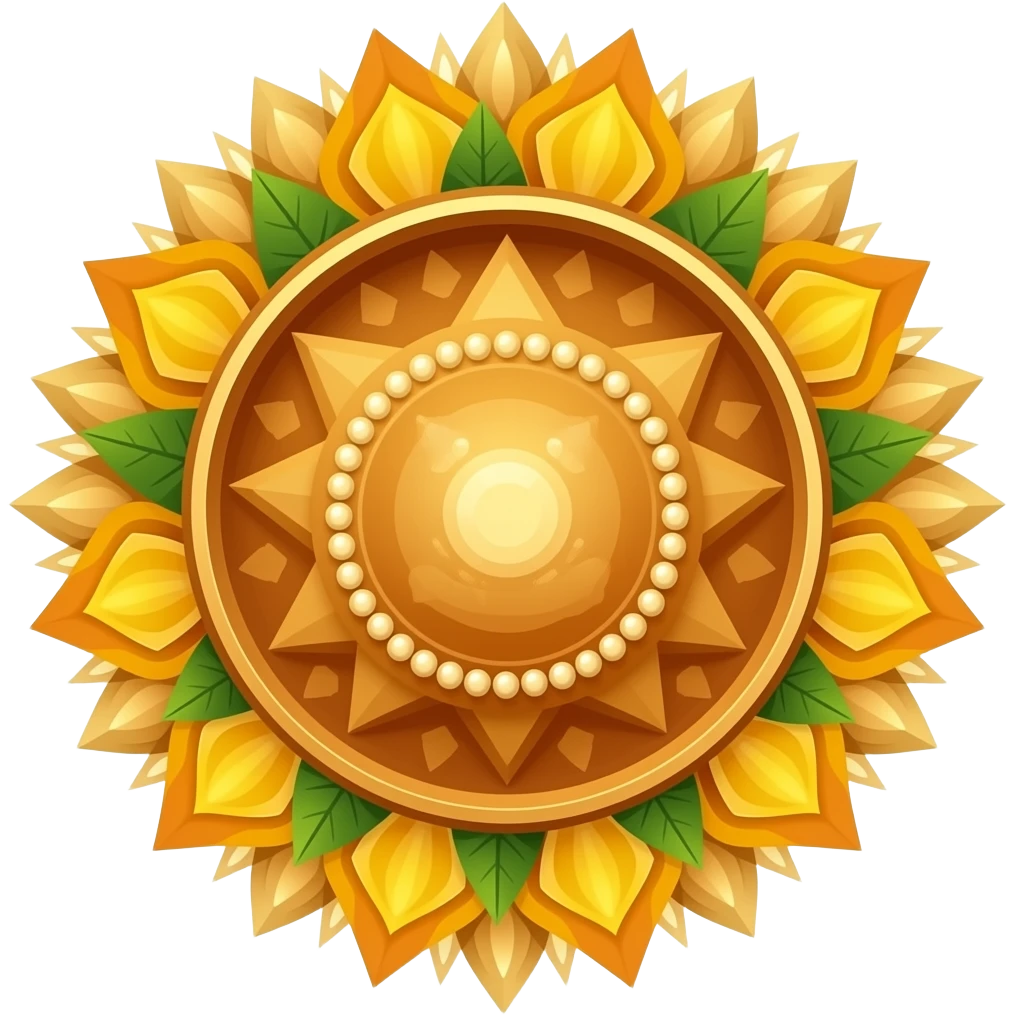 Navaratri decor emoji
