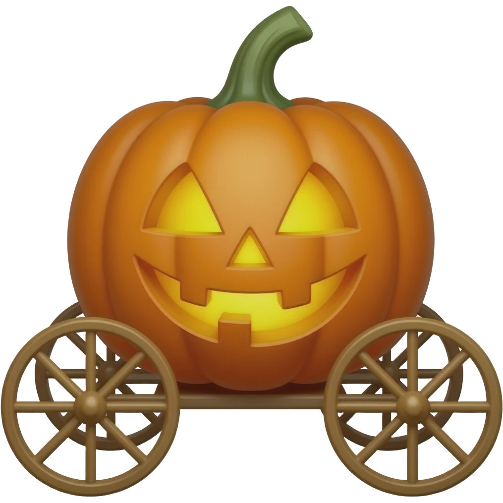Pumpkin Carriage emoji