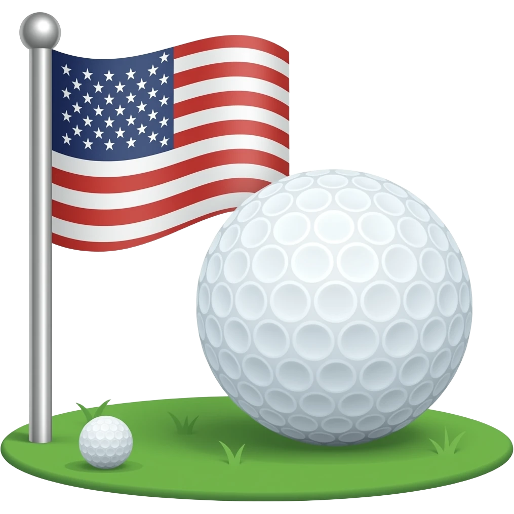 Golf flag emoji