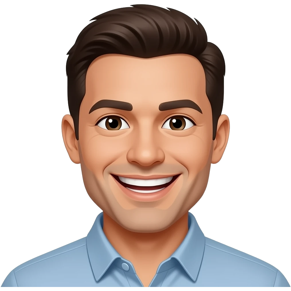 Chad laughing emoji