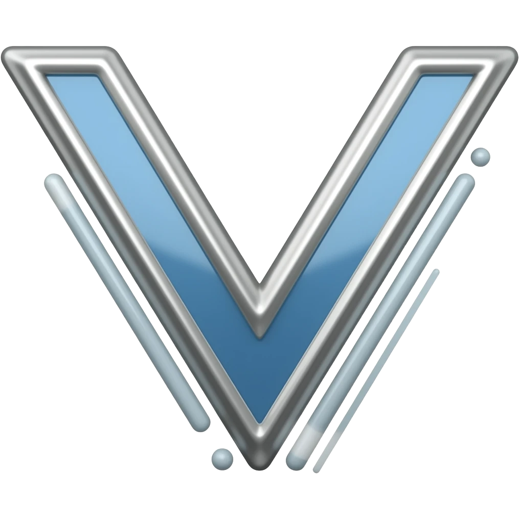 V badge to insert in the text emoji