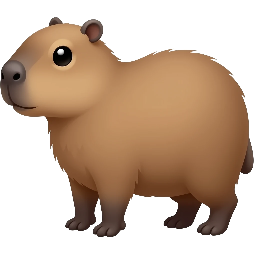 Capybara emoji