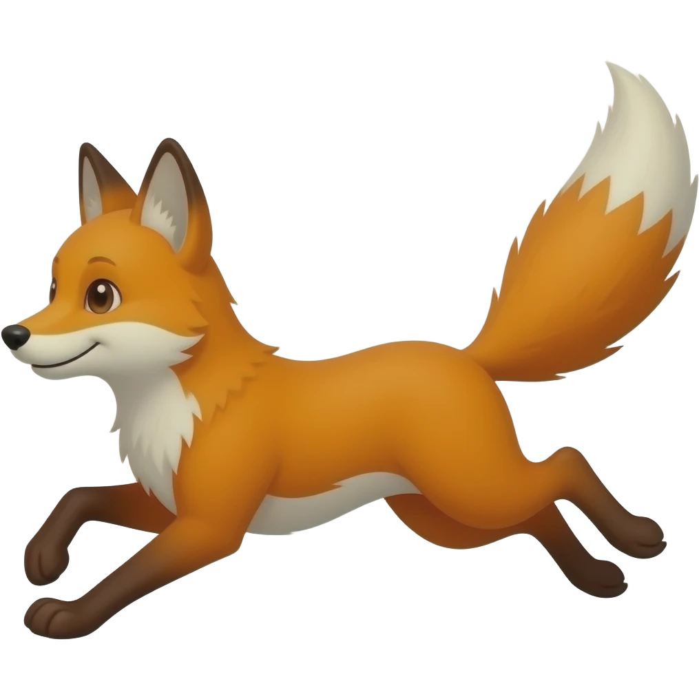 fox running emoji