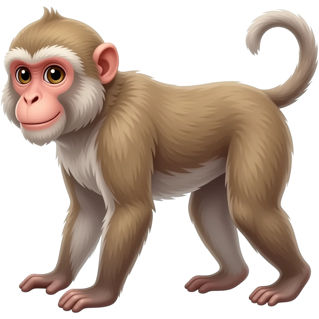 Macaque langure emoji