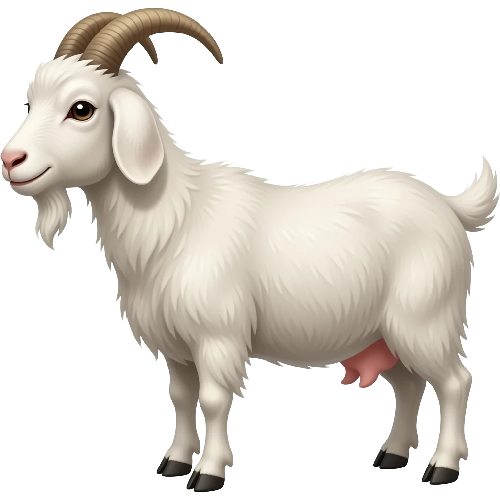 Avec un bouc emoji