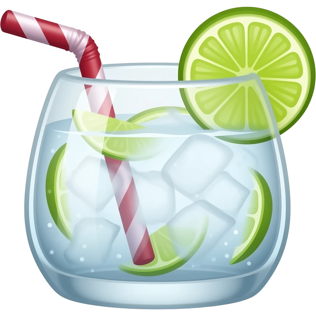 Emoji de gin tonica emoji