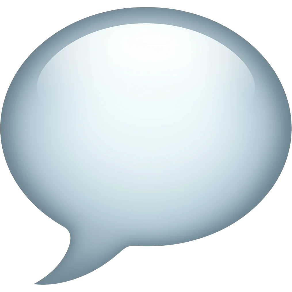bubble chat emoji