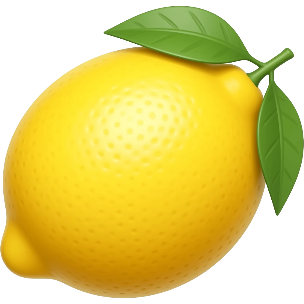 lemon emoji