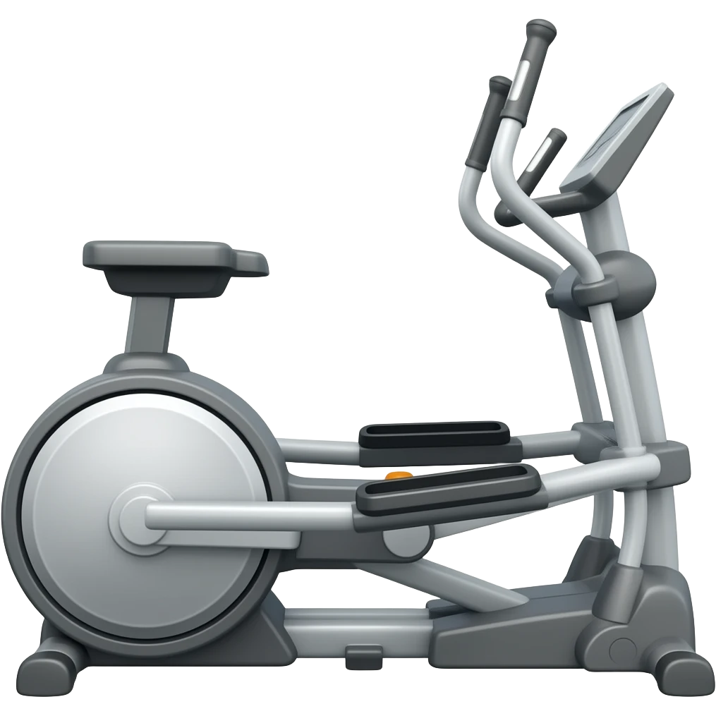 Elliptical side view emoji