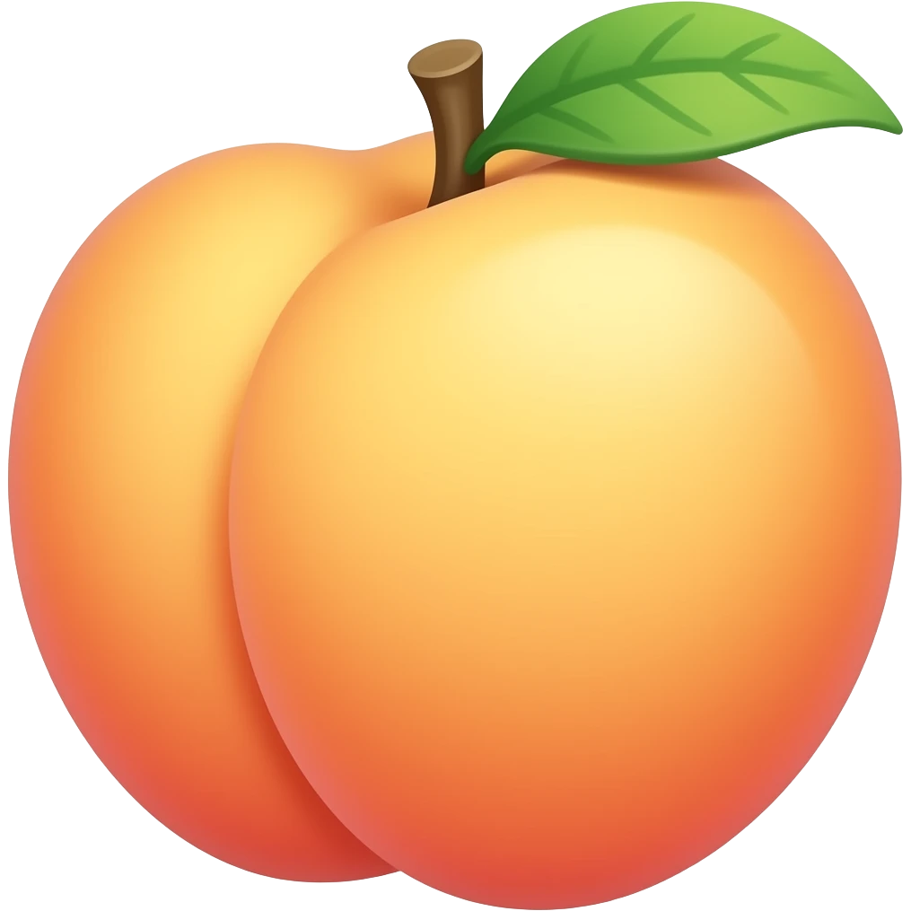 peach emoji