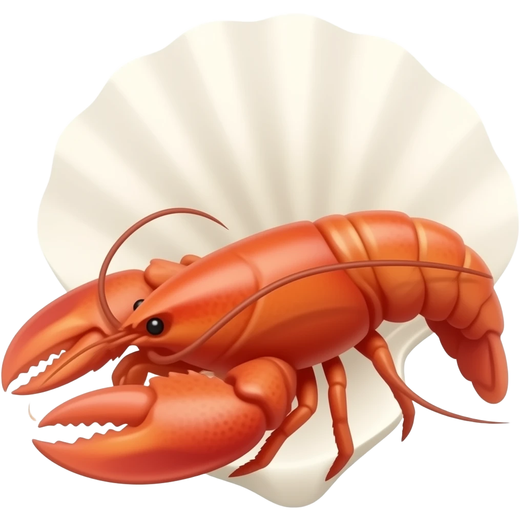 Lobster Shell emoji