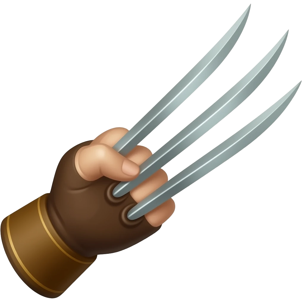 Wolverine Claw emoji