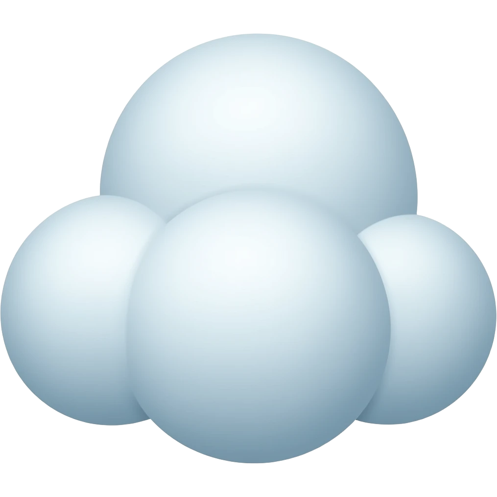 Cloud emoji