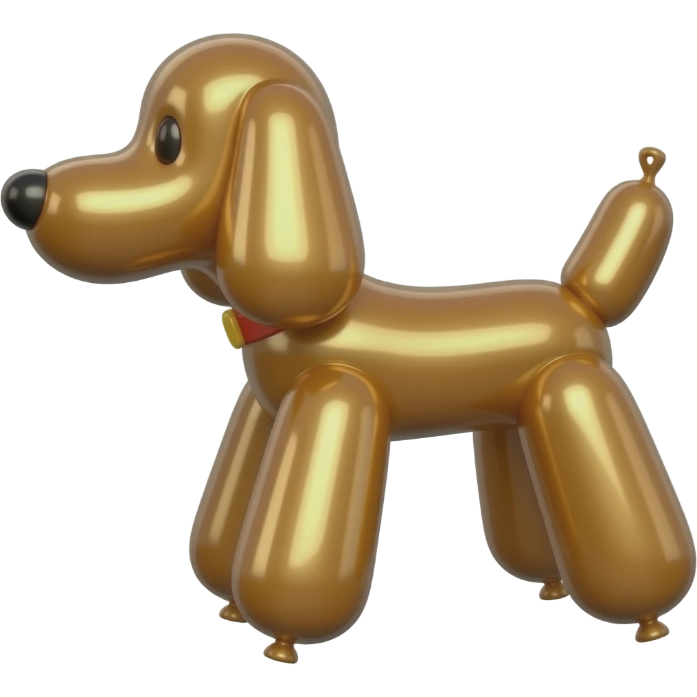 Ballon dog emoji