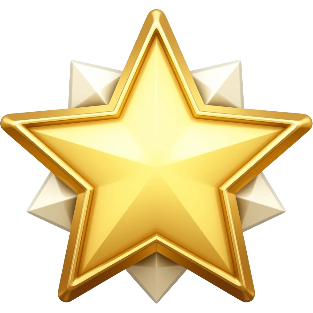 médaille etoile emoji