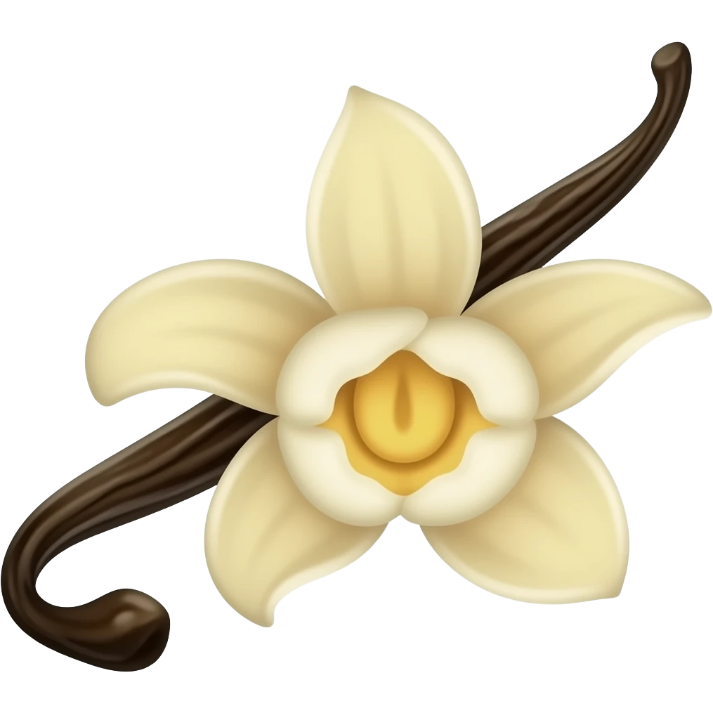 Vanilla bean emoji