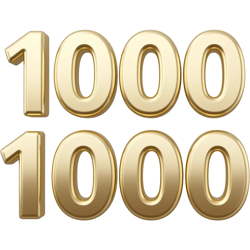 1000 emoji
