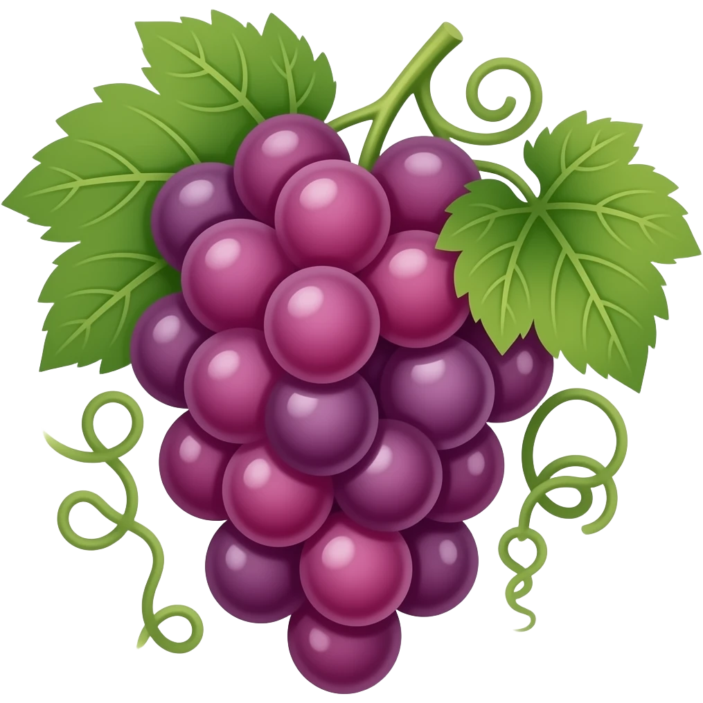 Fini uva emoji