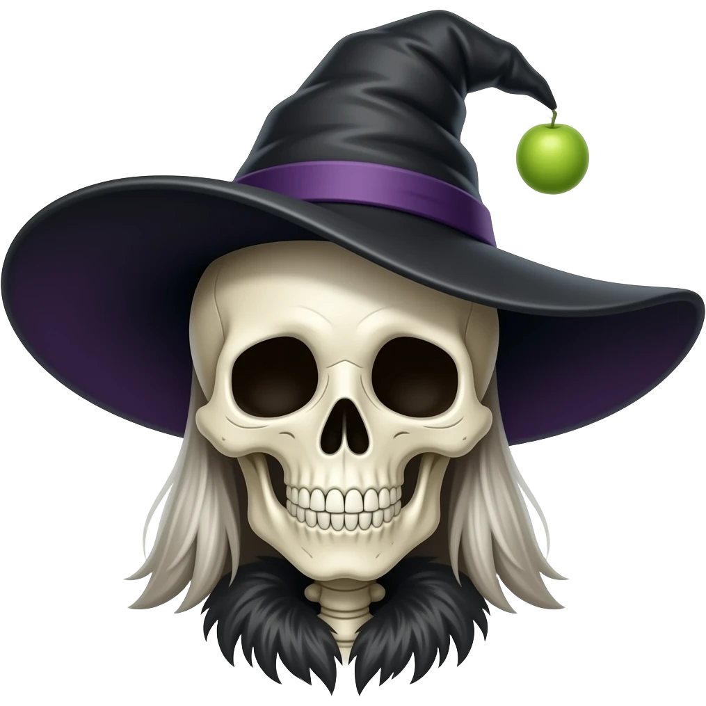 Skeleton Witch emoji