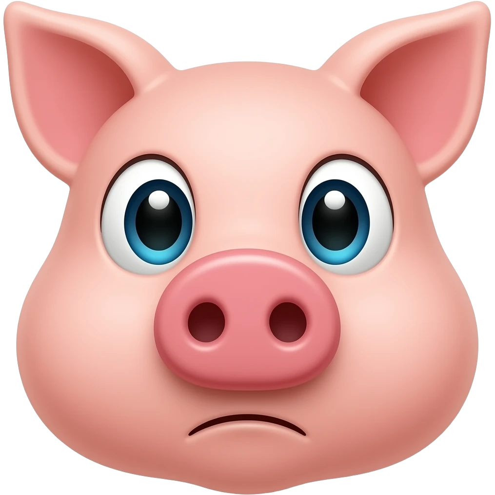 pig wanted emoji