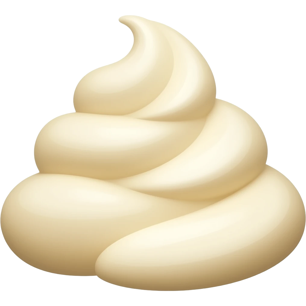 Cream emoji