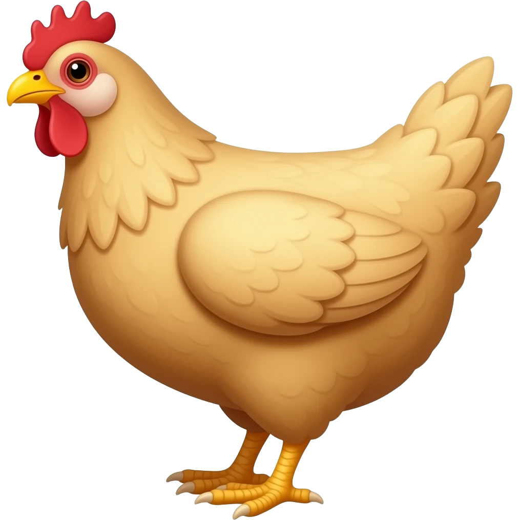 chicken emoji