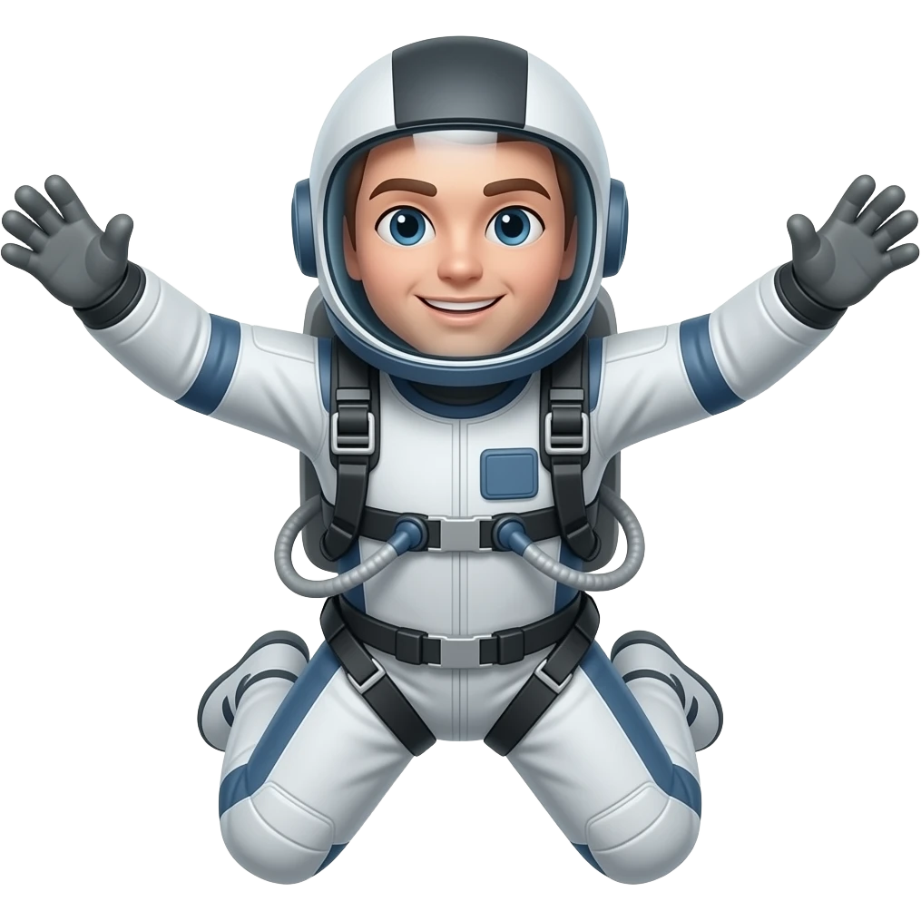 Skydiving emoji