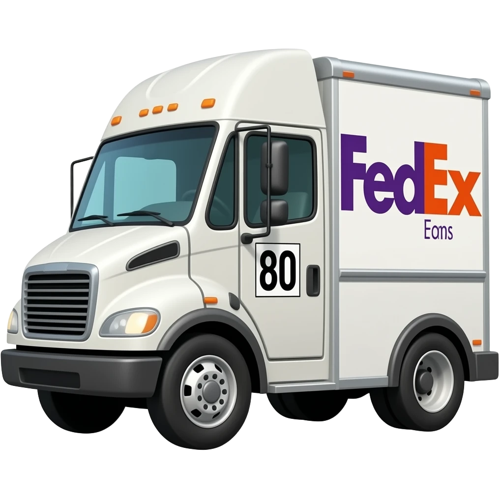 Fedex 80 emoji
