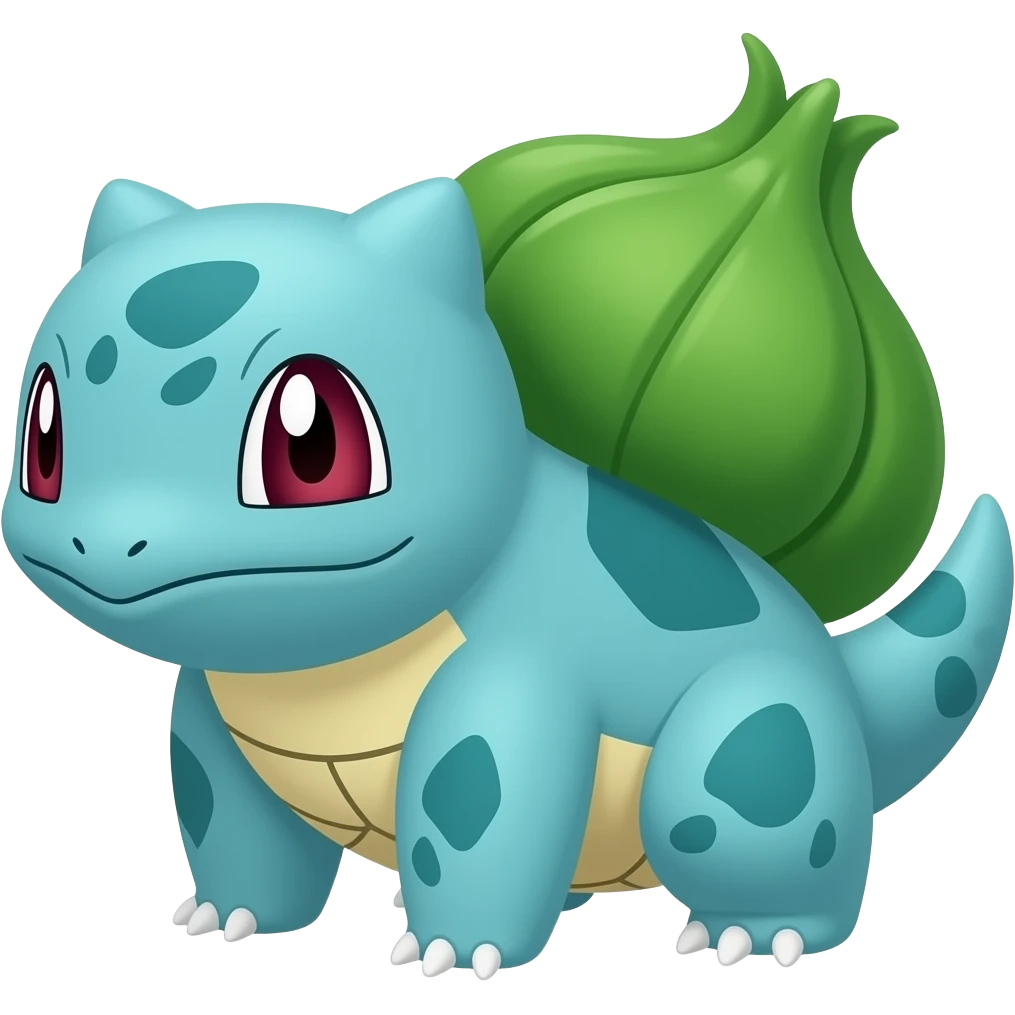 Bulbasaur pokemon emoji