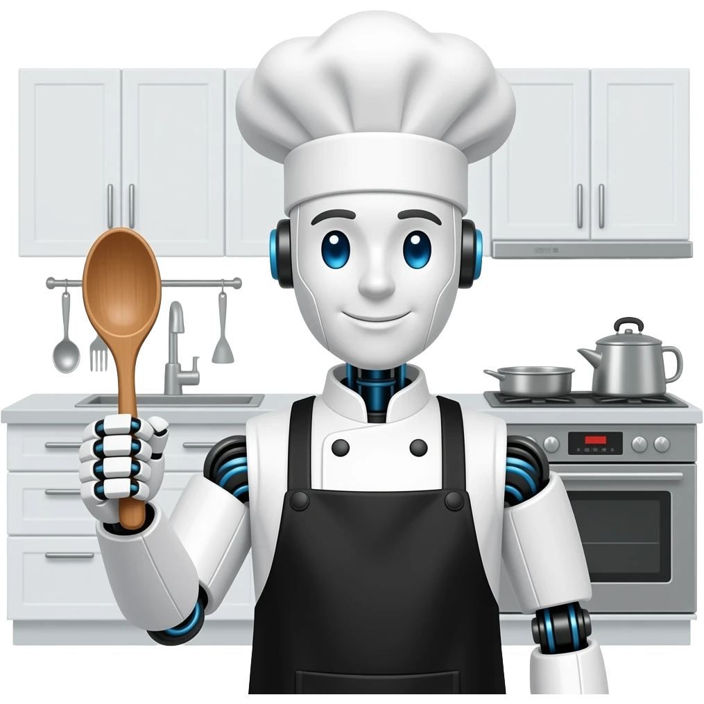 robot chef emoji