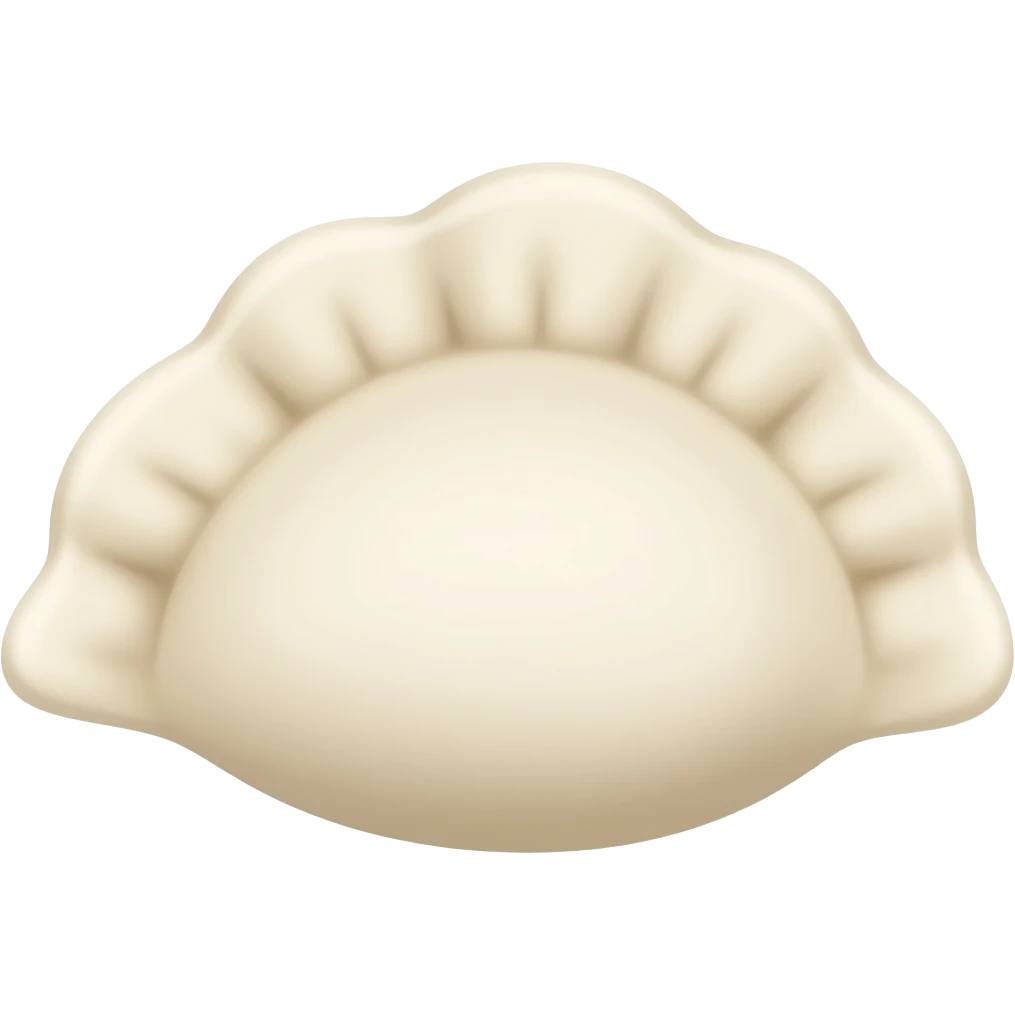 Normal dumplings emoji