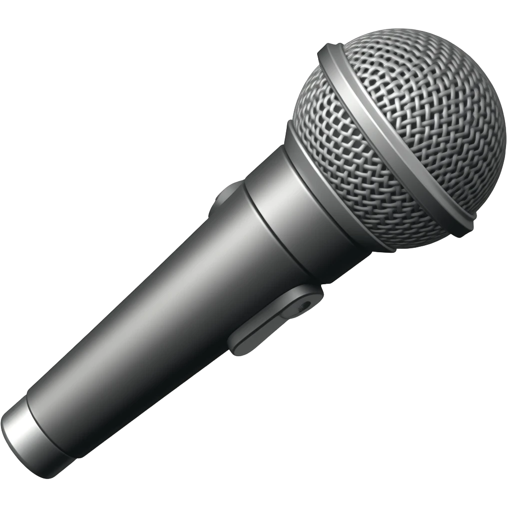 microfone emoji