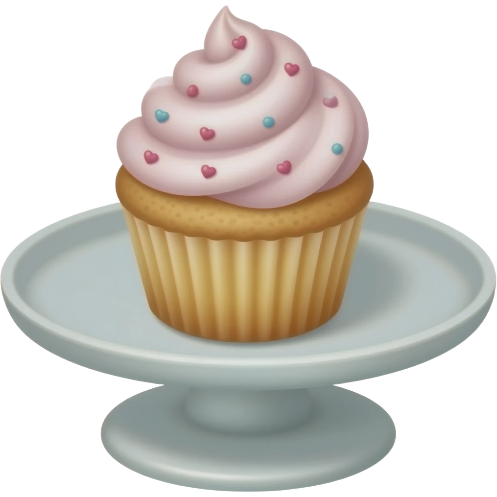 Cup cake kitchenware emoji