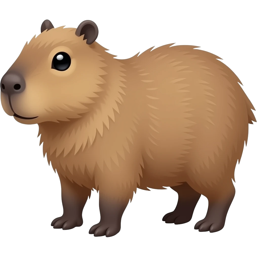 Capybara emoji