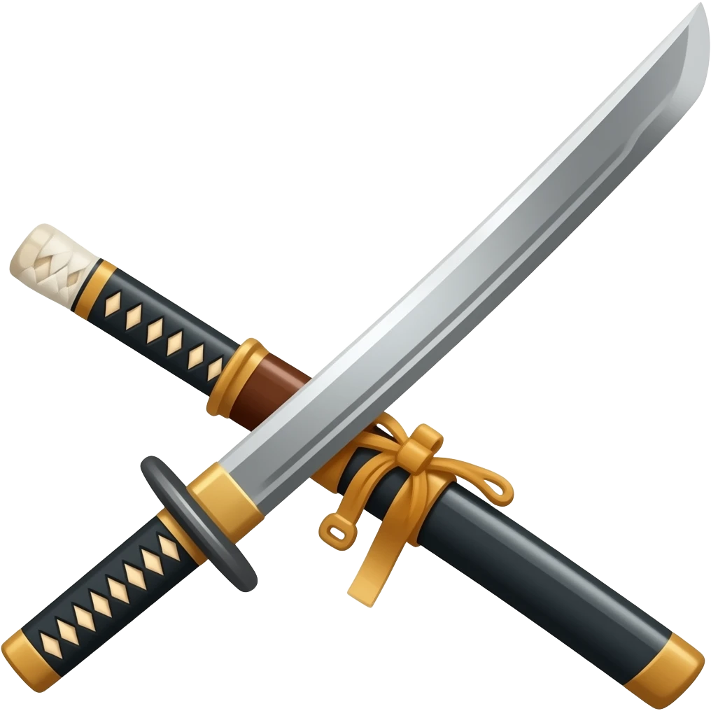 One katana emoji