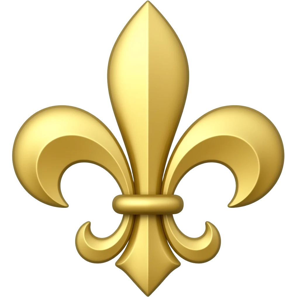 Fleur de lys emoji