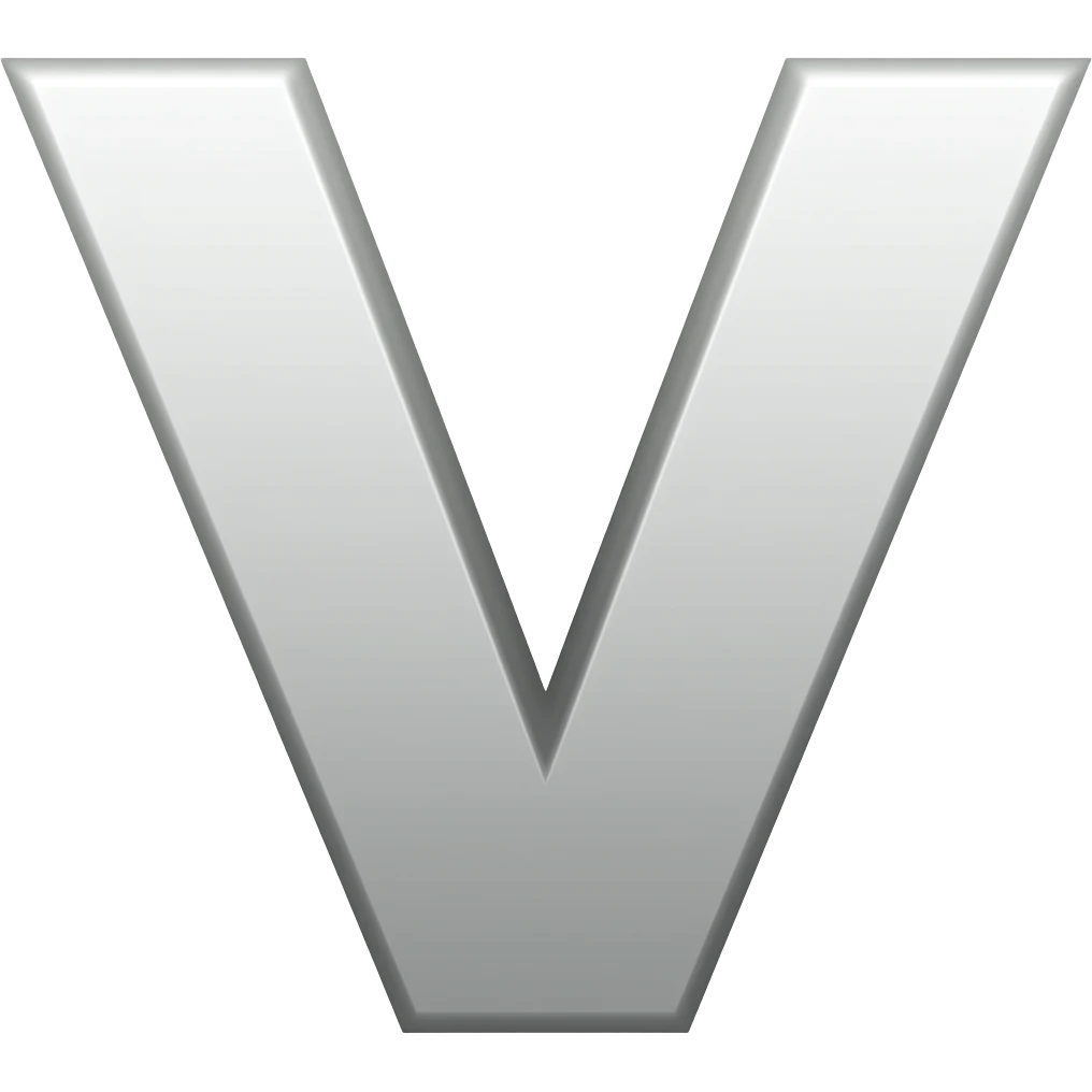 V emoji