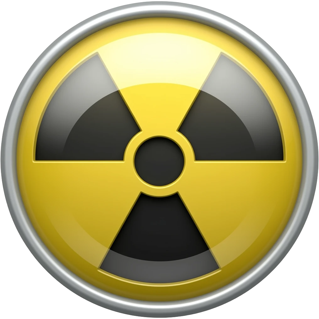 Radioactive emoji
