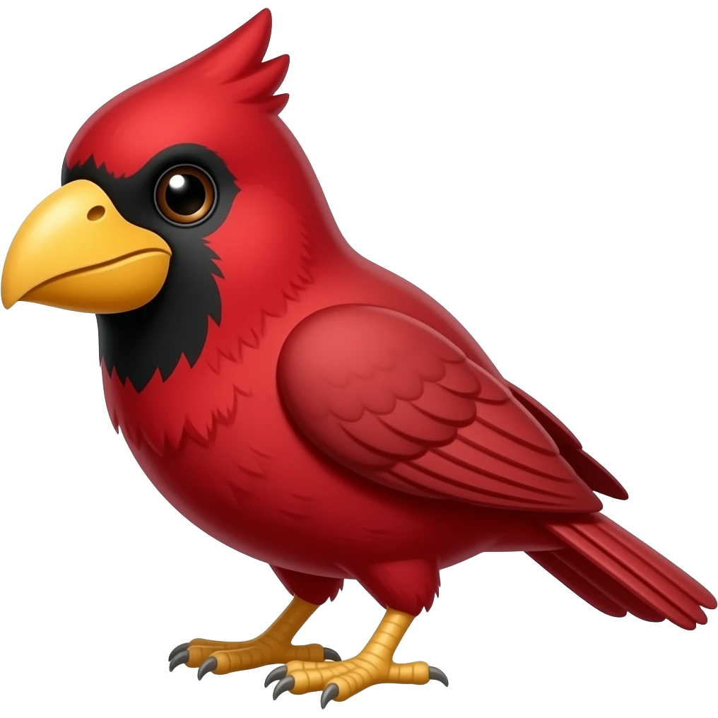 University of Louisville cardinal emoji