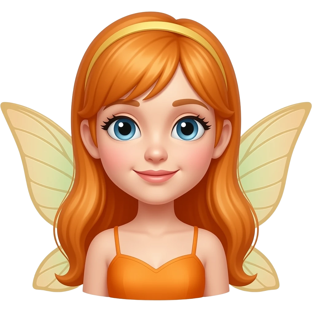 Фея оранжова emoji