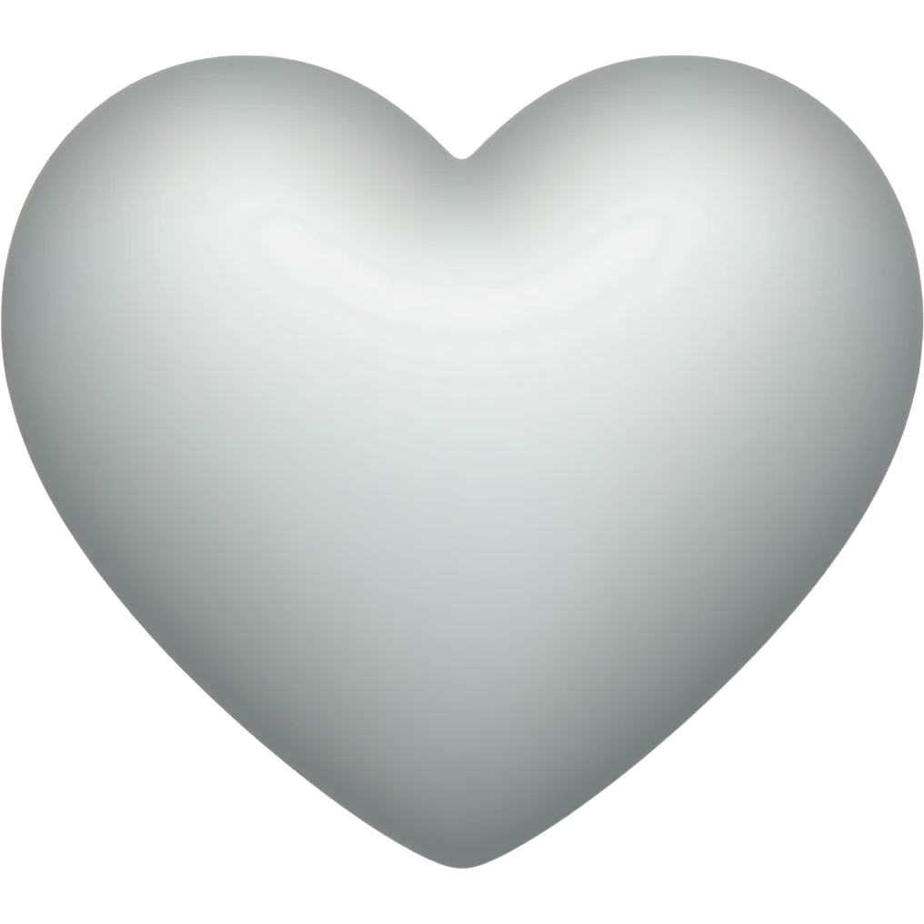 White hearts emoji