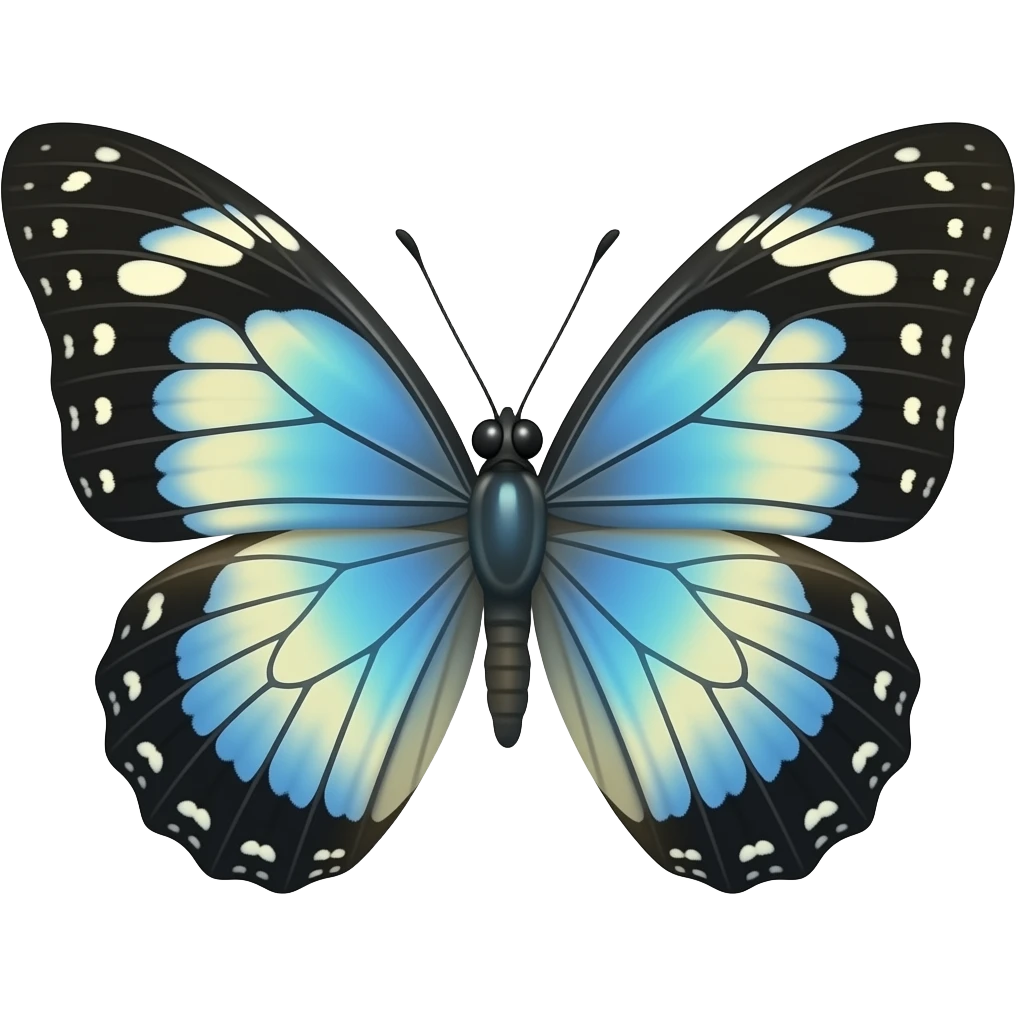 opal butterfly emoji