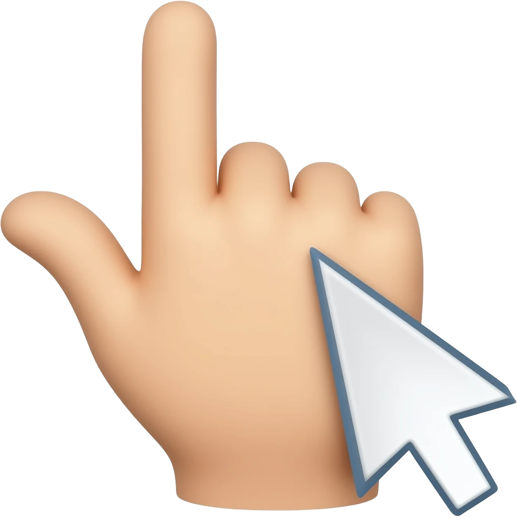 arrow click emoji