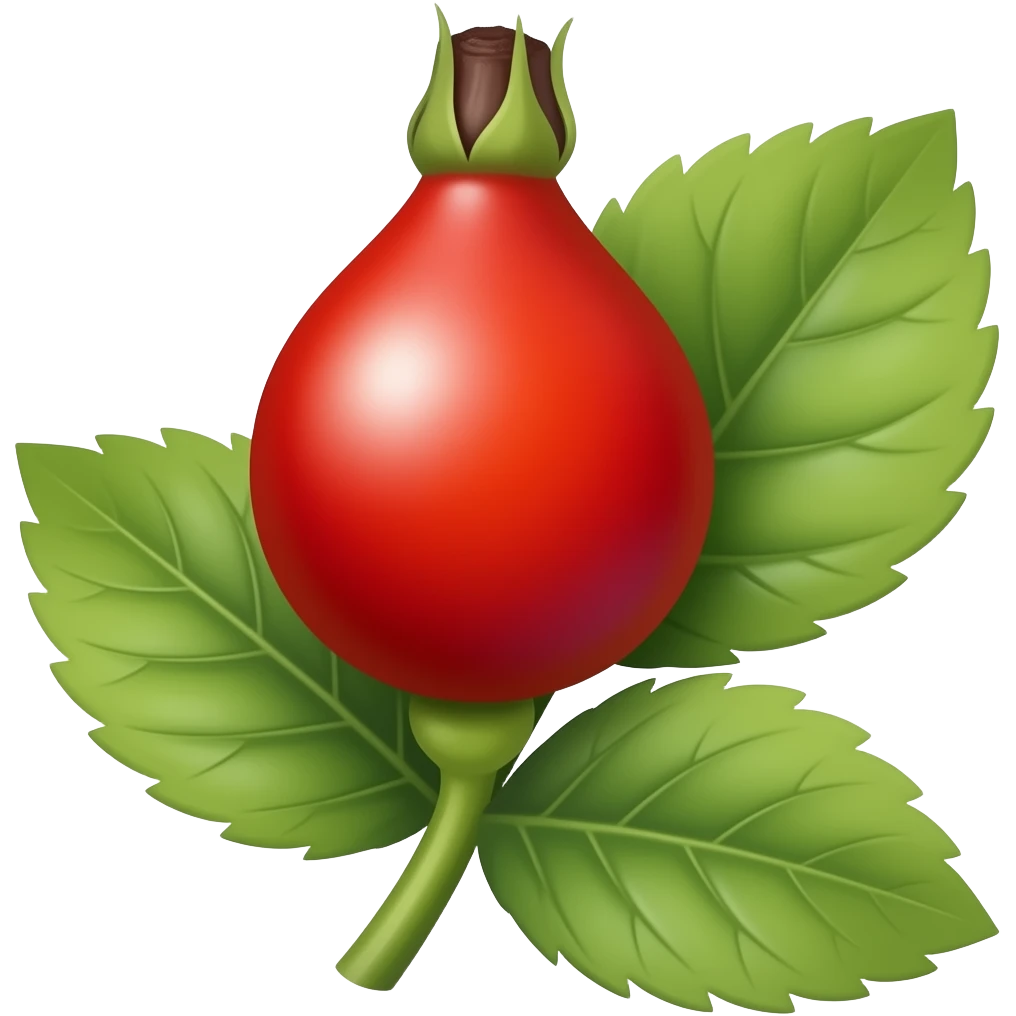 rosehip emoji