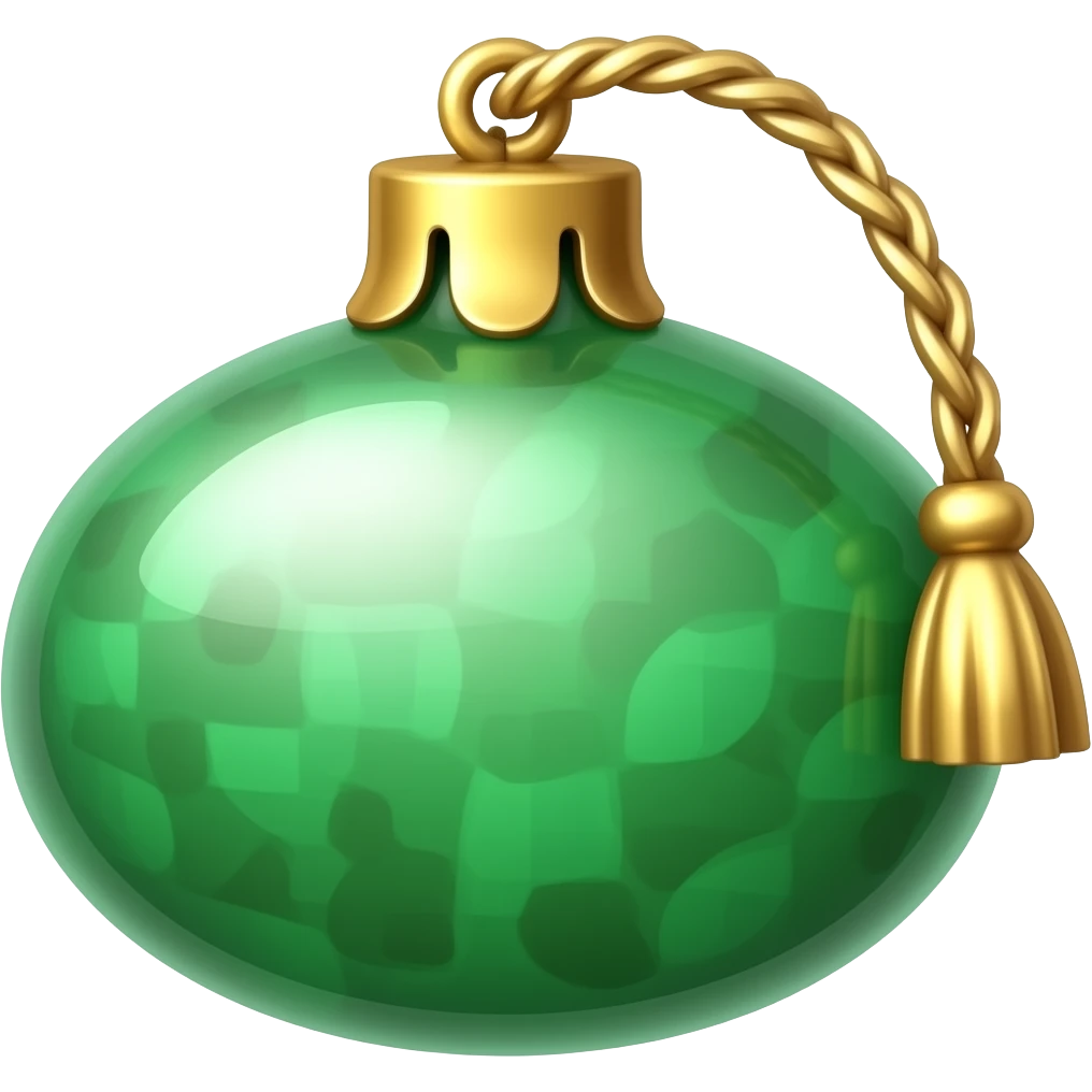 Jade Ornament emoji