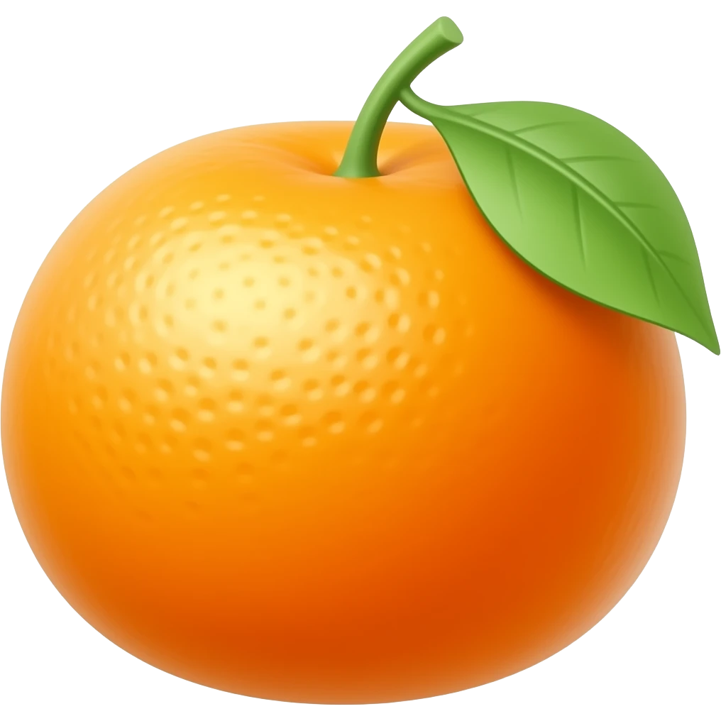 mandarin ESENTIAL OIL emoji