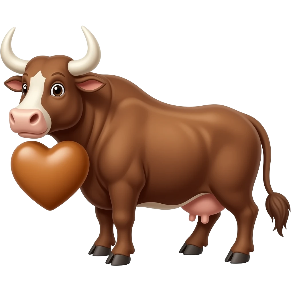 🐂🤎 emoji