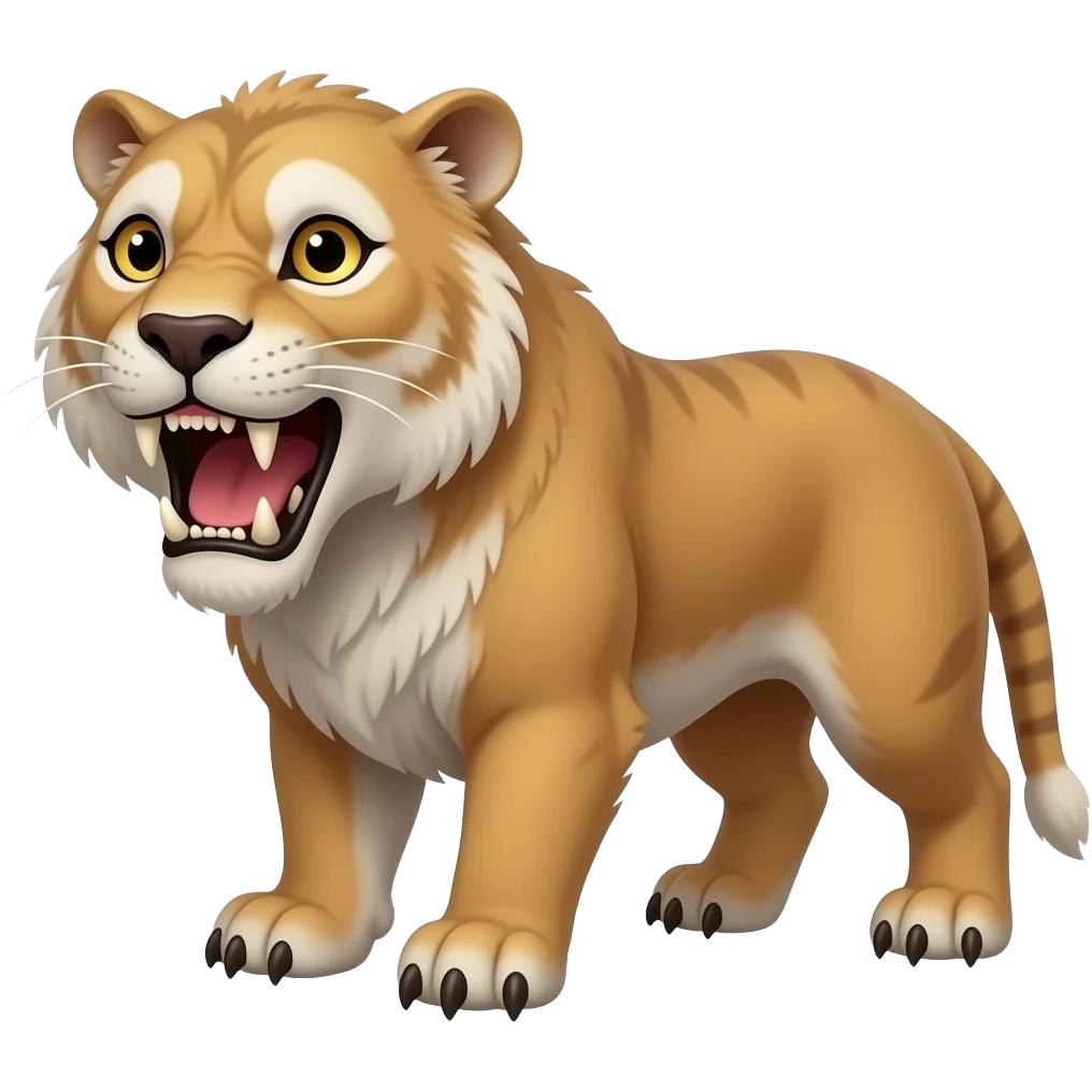 Smilodon emoji