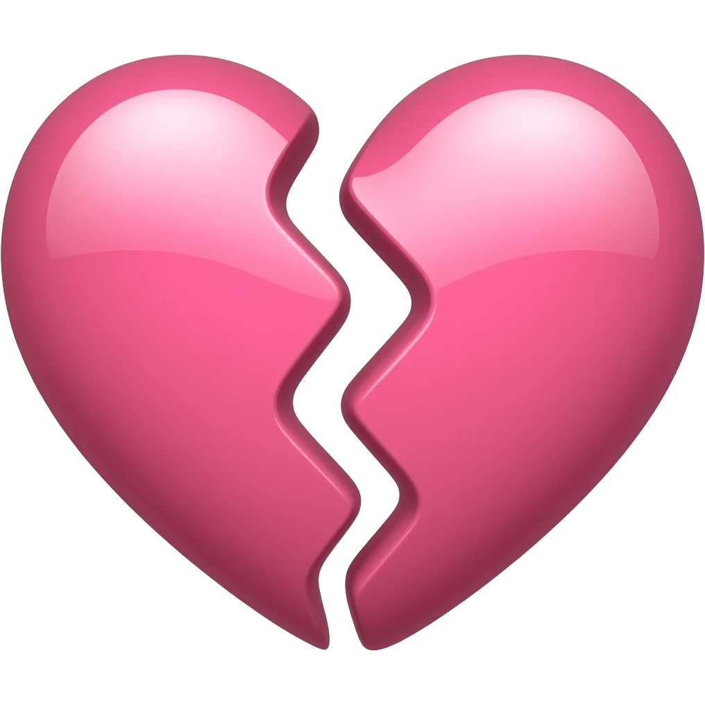 💔 but pink emoji